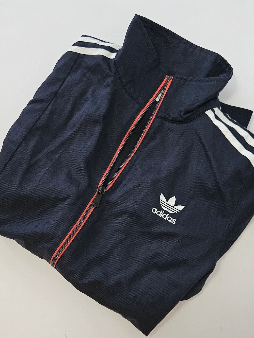Women's adidas Pro Run Series 200 Tricot Full Zip Track Jacket - Navy - M -